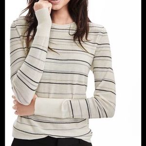 COPY - Striped Merino Wool Pullover Sweater